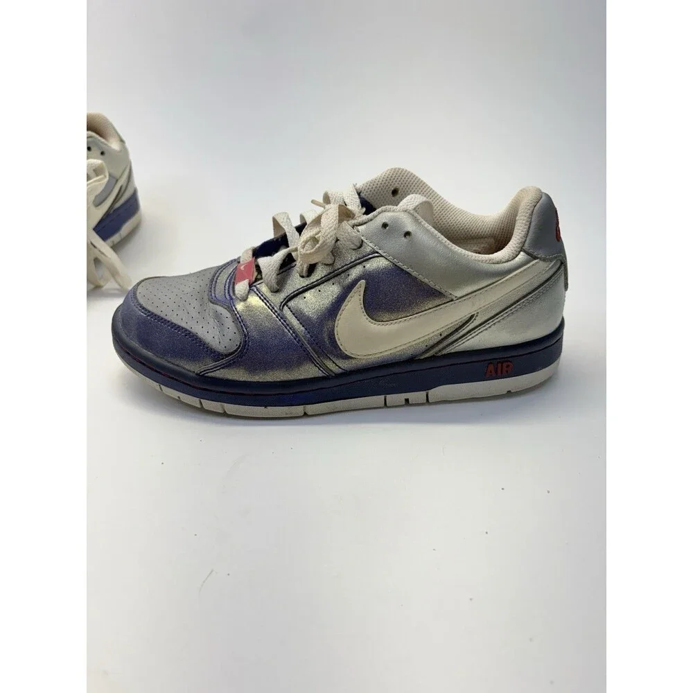 Women’s Size 7 Nike Air Force 1 Low Metallic Purple 318972-500 Athletic Shoes